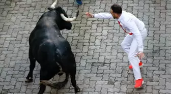 San Fermin Festivali'nde Boğa Koşusunda 8 Yaralı