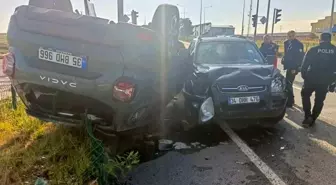 Kars'ta Trafik Kazası: 2 Yaralı