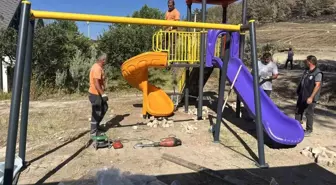 Köprücek Köyü'nde Yangın Sonrası İyileştirme Çalışmaları Devam Ediyor