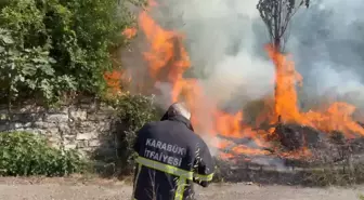Karabük'te Otluk Alanda Yangın: 2 Hektarlık Alan Zarar Gördü