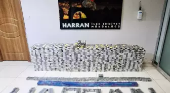 Harran'da 4 Bin Paket Kaçak Sigara Ele Geçirildi