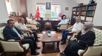 Diyanet Emekli Hac Daire Başkanı Sarı'dan Müftü İmamoğlu'na Ziyaret