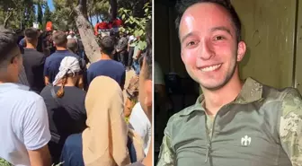 Şehit Ege Akar'ı arkadaşları Harbiye Marşı ile uğurladı