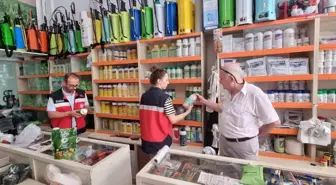 Simav'da Bitki Koruma Ürünleri Denetimi Yapıldı