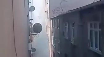 Bağcılar'da 5 Katlı Binada Yangın
