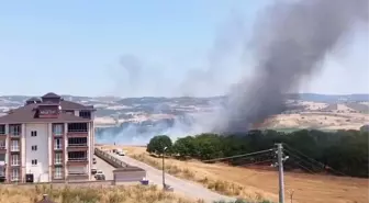 Bursa İnegöl'de Anız Yangınları Korkuya Neden Oldu