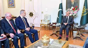 Dışişleri Bakanı Fidan ile Milli Savunma Bakanı Güler, Pakistan Başbakanı Şahbaz Şerif ile görüştü