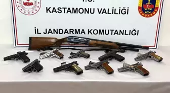 Kastamonu'da Ruhsatsız Silah Ticareti Operasyonu