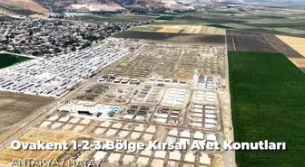 Hatay'da 607 Kırsal Afet Konutunun İnşaatı Devam Ediyor