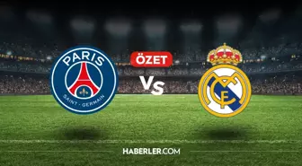 PSG Real Madrid maç özeti ve golleri! (VİDEO) PSG Real Madrid geniş özeti! Golleri kim attı, maç kaç kaç bitti?