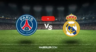 PSG Real Madrid maçı kaç kaç, bitti mi? MAÇ SONUCU! PSG Real Madrid golleri kim attı, canlı maç anlatımı!