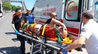 Samsun'da Motosiklet Kazası: Sürücü Yaralandı