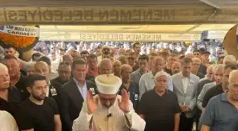 Menemen Eski Belediye Başkanı Tahir Şahin Son Yolculuğuna Uğurlandı