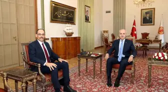 TBMM Başkanı Kurtulmuş'tan MİT Başkanı Kalın'a Ziyaret
