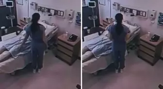 Üniformasının önünü açarak hastaya göğüslerini gösteren hemşireye tepki yağıyor