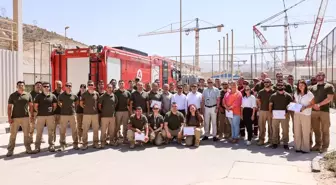 Akkuyu NGS'de Orman Yangınlarıyla Mücadele Eğitimi Tamamlandı