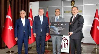 Bakan Bak ve Kacır Siirt'te Temaslarda Bulundu