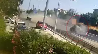Çorlu'da Kontrolden Çıkan Otomobil Takla Attı: 3 Yaralı