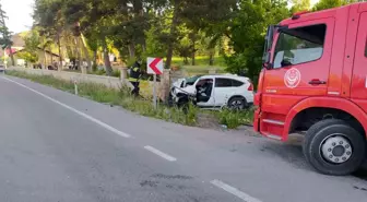 Bayburt-Erzurum Yolunda Tek Taraflı Trafik Kazası