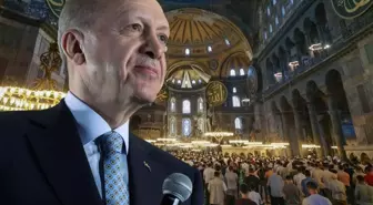Cumhurbaşkanı Erdoğan'dan Ayasofya mesajı: Ebediyen özgür kalacak