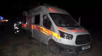 Elazığ'da Ambulans Şarampole Uçtu: 2 Yaralı