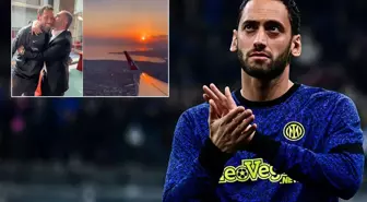 Hakan Çalhanoğlu'nun babasının heyecanlandıran paylaşımı: Geliyoruz