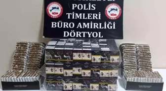 Hatay'da 430 Paket Gümrük Kaçağı Sigara Ele Geçirildi