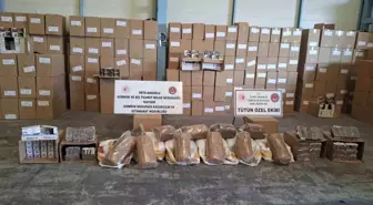 Kayseri'de Kaçak Tütün Operasyonu: 161 Kilo Tütün ve 3 Milyon Makaron Ele Geçirildi