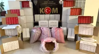 Manisa'da Kaçak Tütün Operasyonu: 430 Bin Makaron Ele Geçirildi