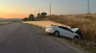 Alkollü Sürücünün İfadesi İle Kaza: 1 Yaralı