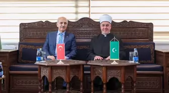 TBMM Başkanı Kurtulmuş, Bosna Hersek İslam Birliği Başkanı ile Görüştü