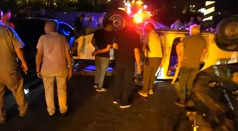 Tunceli'de Kafakafaya Çarpışma: 1 Yaralı