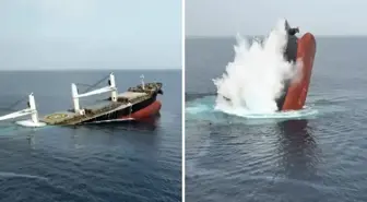 Yemen'deki Husiler, 2 büyük kargo gemisini batırdı ve mürettebatı Kaçırdı