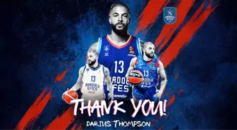 Anadolu Efes, Darius Thompson ile Yolları Ayırdı