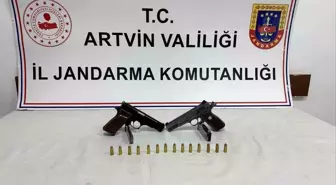Artvin'de Jandarma, Silah Sesleri Üzerine Operasyon Düzenledi