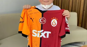 Lösemi Hastası Küçük Barış'a Galatasaraylı Futbolcudan Moral Hediyesi