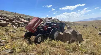 Muş'ta Traktör Uçuruma Yuvarlandı: 3 Yaralı