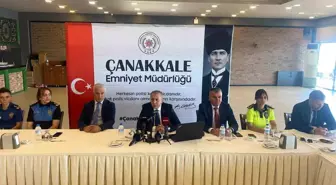 Çanakkale'de Asayiş Olaylarında Yüzde 22.8 Azalma
