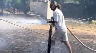 Ünlü Oyuncu Kenan Çoban, Çanakkale'deki Yangın Söndürme Çalışmalarına Destek Verdi