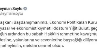 Cumhurbaşkanı Başdanışmanı Yiğit Bulut hayatını kaybetti