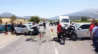 Konya'da Kafa Kafaya Çarpışma: 1 Ölü, 9 Yaralı