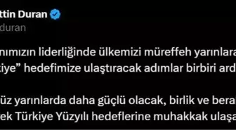 İletişim Başkanı Duran'dan 'Terörsüz Türkiye' Vurgusu