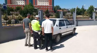 Kastamonu'da Drift Atan Sürücüye Cezai İşlem
