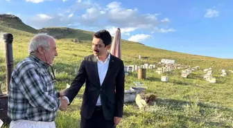 Kaymakam Tutal'dan Arıcılığa Destek Ziyareti