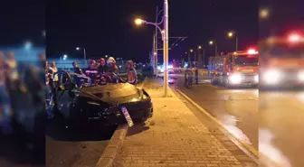 Malatya'da Alev Alan Otomobilde İki Kişi Hayatını Kaybetti