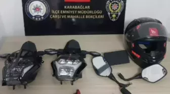 İzmir'de Motosiklet Hırsızı Yakalandı