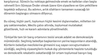 CHP Genel Başkanı Özgür Özel'den Terörle Mücadele Açıklaması
