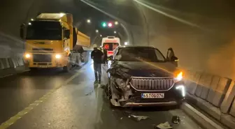 Güzeldere Tüneli'nde TOGG ile Trafik Kazası