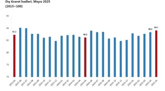 TÜİK Mayıs 2025 Dış Ticaret Haddi Açıklamalarını Yayımladı