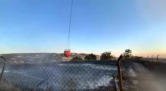 Tekirdağ'da Orman Yangınına Hızlı Müdahale